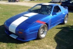 Highlight for Album: Trirotor's 2nd Gen RX7 with a 20B!